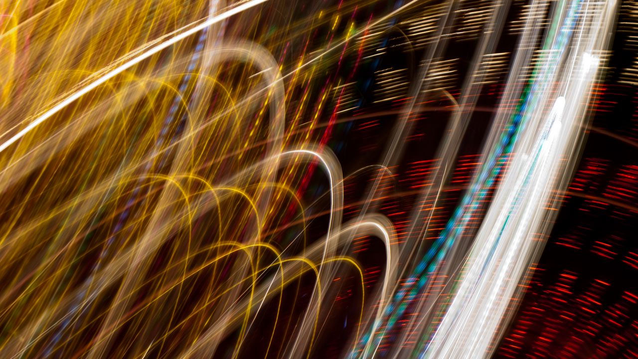 Wallpaper light, abstraction, blur, colorful