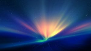 Preview wallpaper light, blue, rays, shine