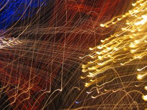 Preview wallpaper light, blur, abstraction, long exposure