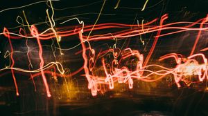 Preview wallpaper light, blur, abstraction, long exposure, glow