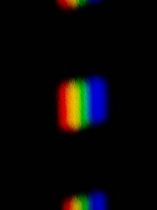 Preview wallpaper light, blur, colorful, rainbow, dark
