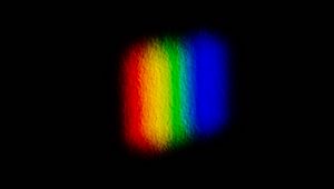 Preview wallpaper light, blur, colorful, rainbow, dark