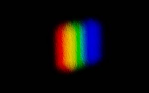 Preview wallpaper light, blur, colorful, rainbow, dark