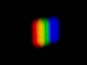 Preview wallpaper light, blur, colorful, rainbow, dark