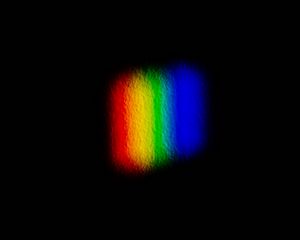 Preview wallpaper light, blur, colorful, rainbow, dark