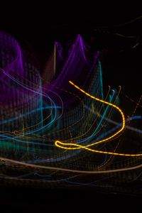 Preview wallpaper light, blur, freezelight, long exposure, abstraction