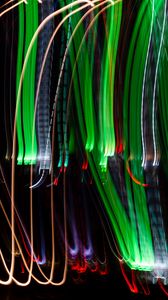 Preview wallpaper light, blur, freezelight, colorful, abstraction, long exposure