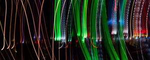 Preview wallpaper light, blur, freezelight, colorful, abstraction, long exposure