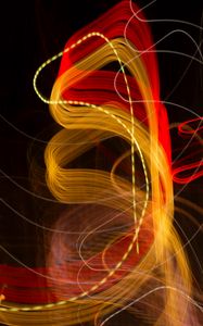 Preview wallpaper light, blur, freezelight, abstraction, long exposure
