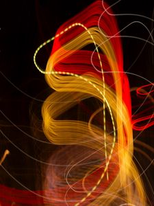 Preview wallpaper light, blur, freezelight, abstraction, long exposure