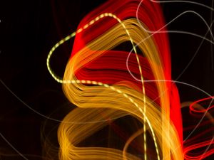 Preview wallpaper light, blur, freezelight, abstraction, long exposure