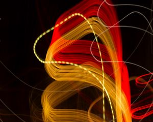 Preview wallpaper light, blur, freezelight, abstraction, long exposure