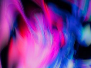 Preview wallpaper light, blur, freezelight, abstraction, purple, blue