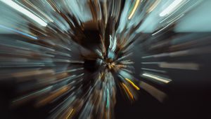 Preview wallpaper light, blur, freezelight, silhouettes, abstraction