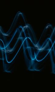 Preview wallpaper light, blur, lines, waves, freezelight, abstraction