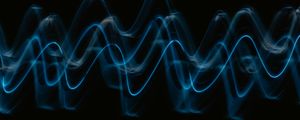 Preview wallpaper light, blur, lines, waves, freezelight, abstraction