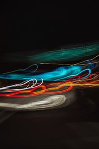 Preview wallpaper light, blur, long exposure, abstraction