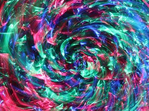 Preview wallpaper light, blur, long exposure, glare, colorful, abstraction