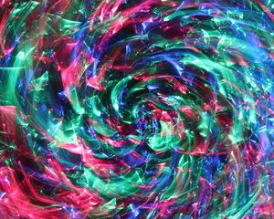 Preview wallpaper light, blur, long exposure, glare, colorful, abstraction