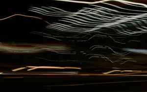 Preview wallpaper light, blur, long exposure, waves, abstraction
