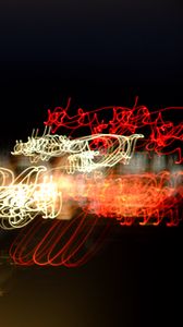 Preview wallpaper light, blur, long exposure, freezelight, abstraction