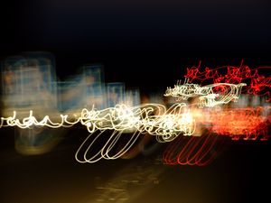 Preview wallpaper light, blur, long exposure, freezelight, abstraction