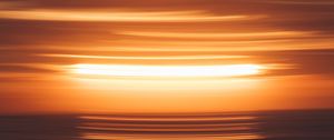 Preview wallpaper light, blur, sunset, stripes, abstraction