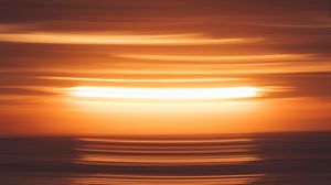 Preview wallpaper light, blur, sunset, stripes, abstraction