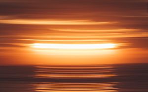 Preview wallpaper light, blur, sunset, stripes, abstraction