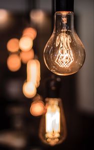 Preview wallpaper light bulb, edisons lamp, filament, light, lighting