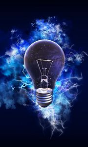 Preview wallpaper light bulb, electricity, energy, light