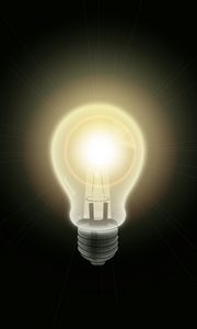 Preview wallpaper light bulb, electricity, lighting, idea