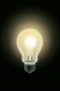 Preview wallpaper light bulb, electricity, lighting, idea