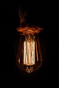 Preview wallpaper light bulb, glow, light, darkness