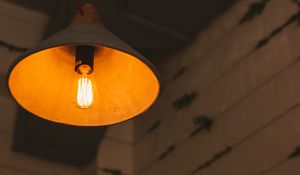 Preview wallpaper light bulb, lamp, lamp shade, electricity, light, incandescent lamp