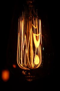 Preview wallpaper light bulb, light, electric, glow, dark