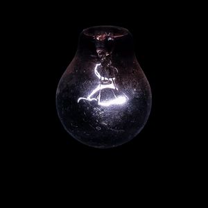 Preview wallpaper light bulb, lighting, glow, darkness