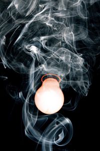 Preview wallpaper light bulb, smoke, electricity, lighting