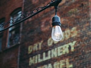 Preview wallpaper light bulb, wire, lighting, electricity