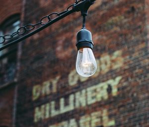 Preview wallpaper light bulb, wire, lighting, electricity