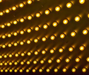 Preview wallpaper light bulbs, light, lighting, yellow