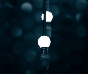 Preview wallpaper light bulbs, lighting, electricity, dark