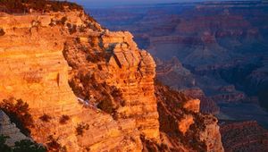 Preview wallpaper light, canyon, breakage, height, arizona