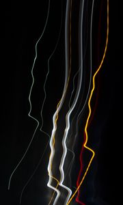 Preview wallpaper light, colorful, abstraction, long exposure
