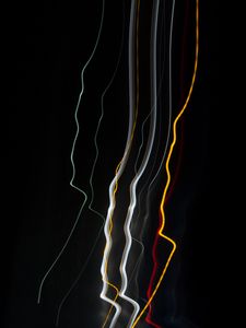 Preview wallpaper light, colorful, abstraction, long exposure