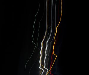 Preview wallpaper light, colorful, abstraction, long exposure