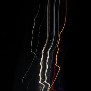 Preview wallpaper light, colorful, abstraction, long exposure