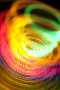 Preview wallpaper light, colorful, vortex, blur, abstraction