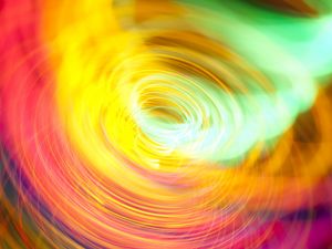 Preview wallpaper light, colorful, vortex, blur, abstraction