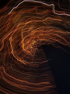 Preview wallpaper light, distortion, blur, lines, abstraction